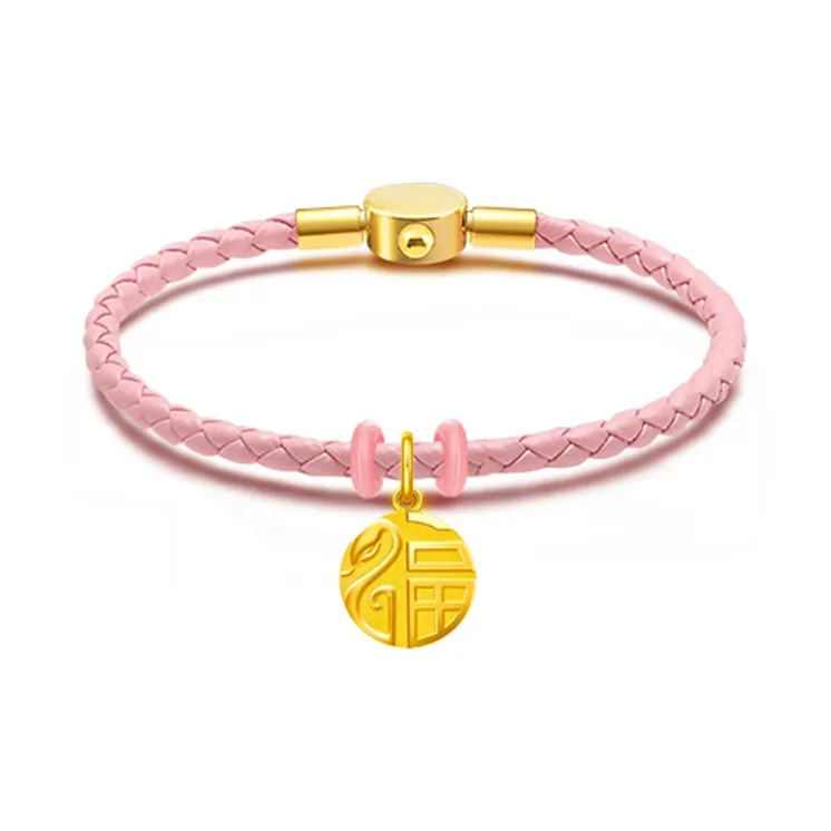 9i Gold Bracelet Unisex-4