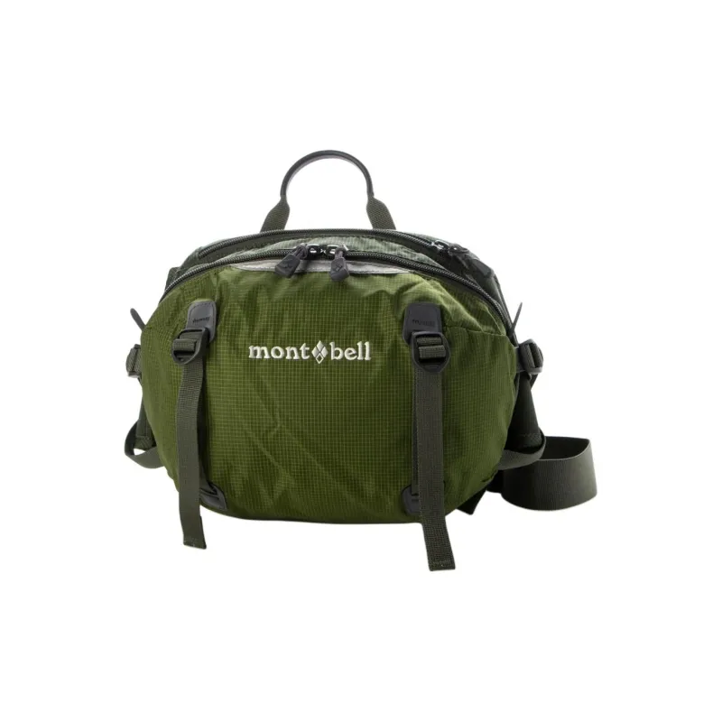 MONTBELL Nylon Fanny Pack Regular Unisex Green-1