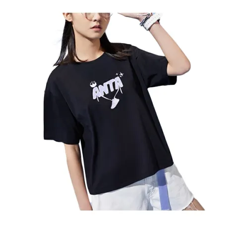 ANTA Life Collection Crop Tops Women's Black