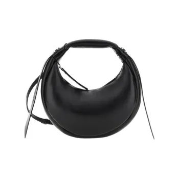 HOGAN Leather One Shoulder Handbags Mini Women's Black