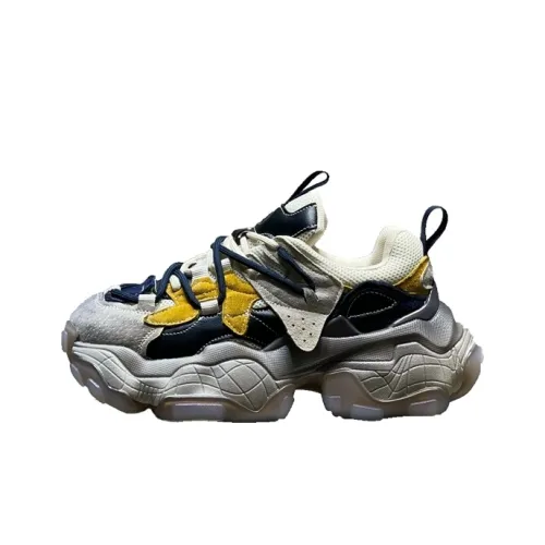 Ruomini Height Increasing Low Top Chunky Sneakers Women's