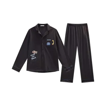GUKOO x Hello Kitty Pajama Set Men's Graphite Gray