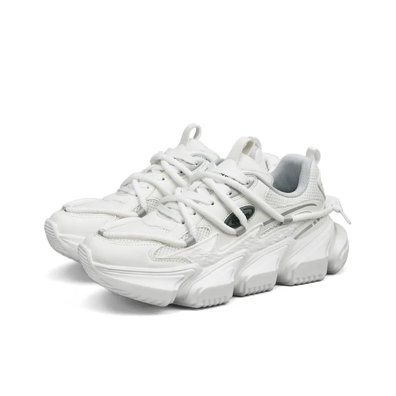 TCELLARS Cushioning Abrasion Resistant Lightweight Height Increasing Mat Low Top Chunky Sneakers Men's-1