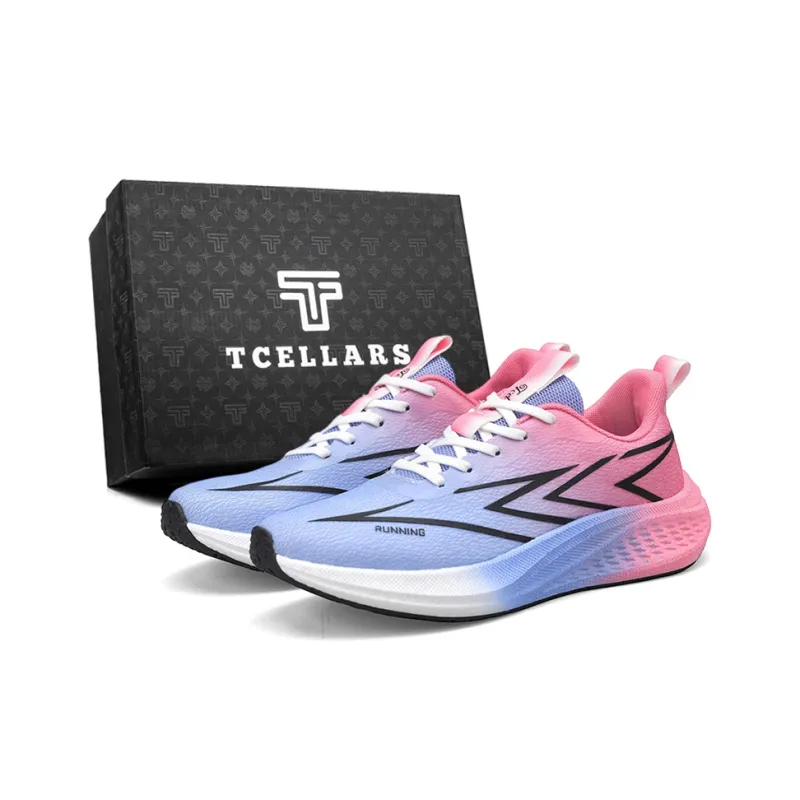 TCELLARS Cushioning Wear Resistant Breathable Height Increasing Rebound Low Top Running Shoes Unisex-20
