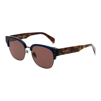 Paul Smith Plate Frame Square Sunglasses Unisex Tortoiseshell