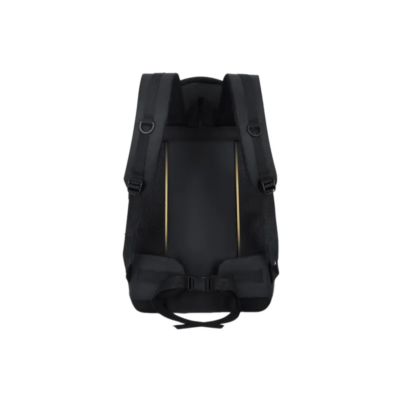 Warrior Polyester Backpack Men's Black-3