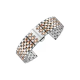 [Flat Interface]Seven Beads Steel Band-Rose Gold Dial