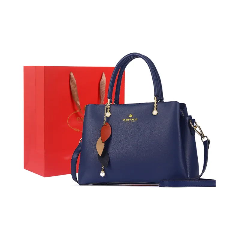 PAYOT Microfiber Synthetic Leather Handbag One Shoulder Regular Women's Ecru/Navy Blue/Classic Black-9