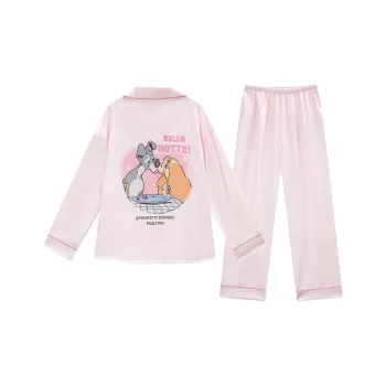 GUKOO x Disney/ X Pajama Set Women's Dusty Pink