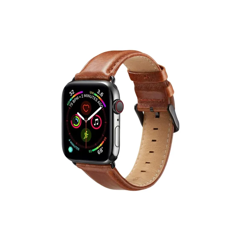 IWabcertoo Watch Band Apple Compatibility Cowhide Leather Material-13