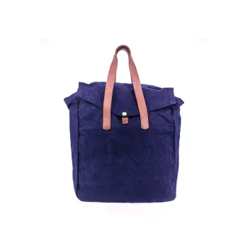 Alternative Country Canvas Bag, Tote Bag, Shopping Bag, Handbag Unisex Marine Blue
