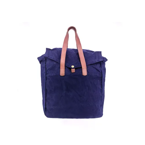 Alternative Country Canvas Bag, Tote Bag, Shopping Bag, Handbag Unisex Marine Blue