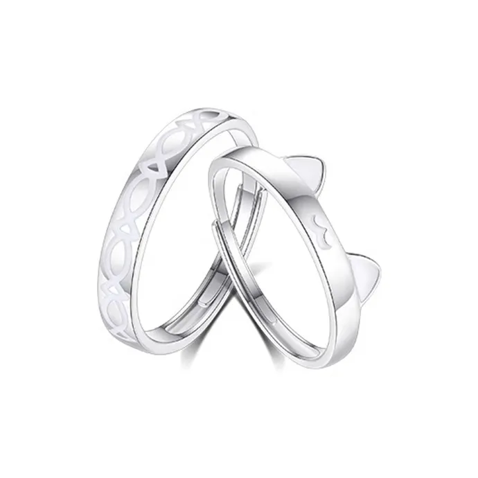 CHINA GOLD S925 Silver Rings Unisex-0