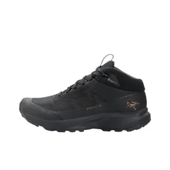 Arcteryx Aerios FL Anti Slip Wear Resistant Waterproof And Breathable Mid Top Trekking Shoes Women's Black