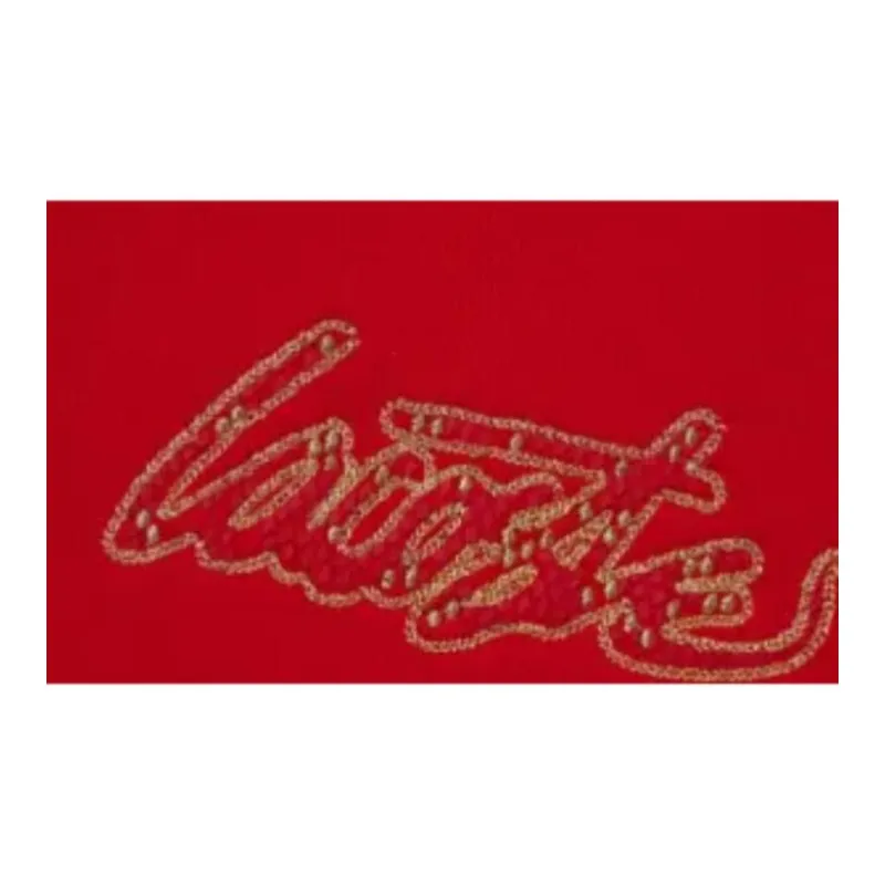 LACOSTE Auspicious Snake New Year Collection Sweatshirts Women's Red-4