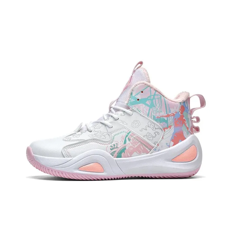 BIANSULONG Cushioned Slip-Resistant Support High-Top Basketball Shoes Unisex-0