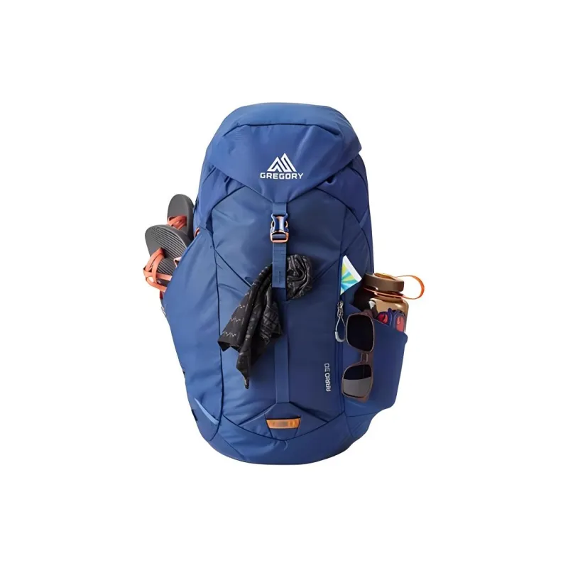 GREGORY Nylon Outdoor Mountaineering Bag Backpack, Backpack Regular Unisex Blue-1