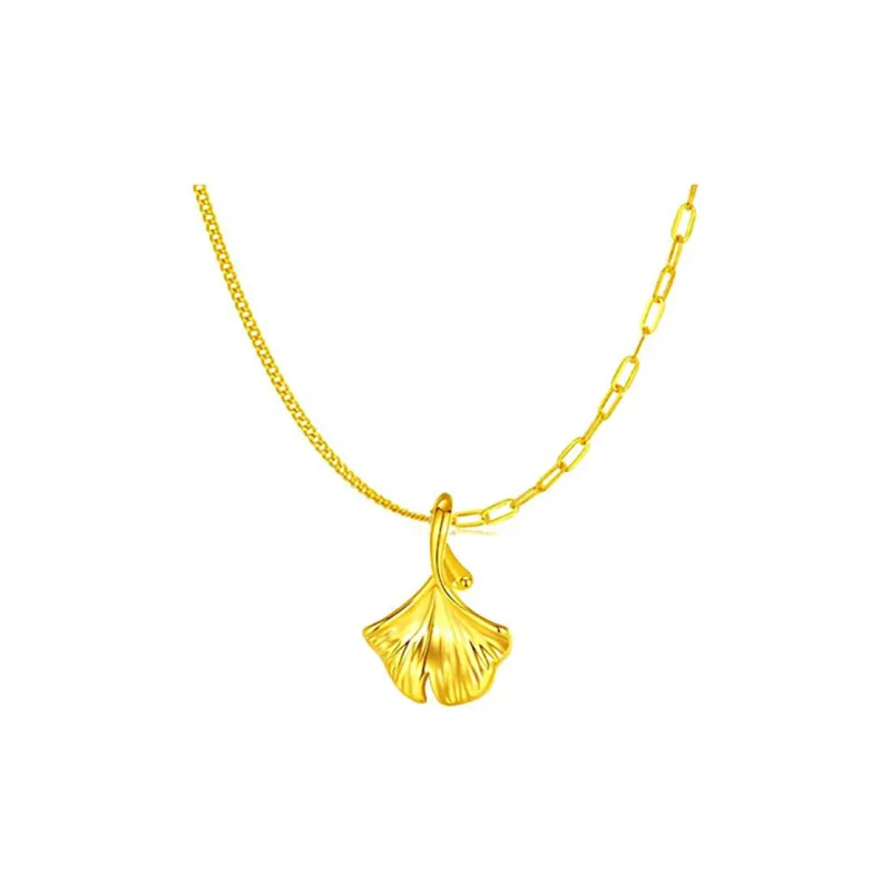 Zhongzhao Jewelry 999 Necklaces Unisex-1