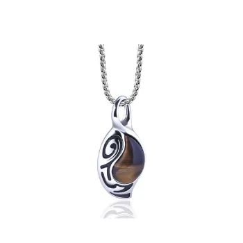 DTOTO Tiger's Eye Stone Necklaces Unisex