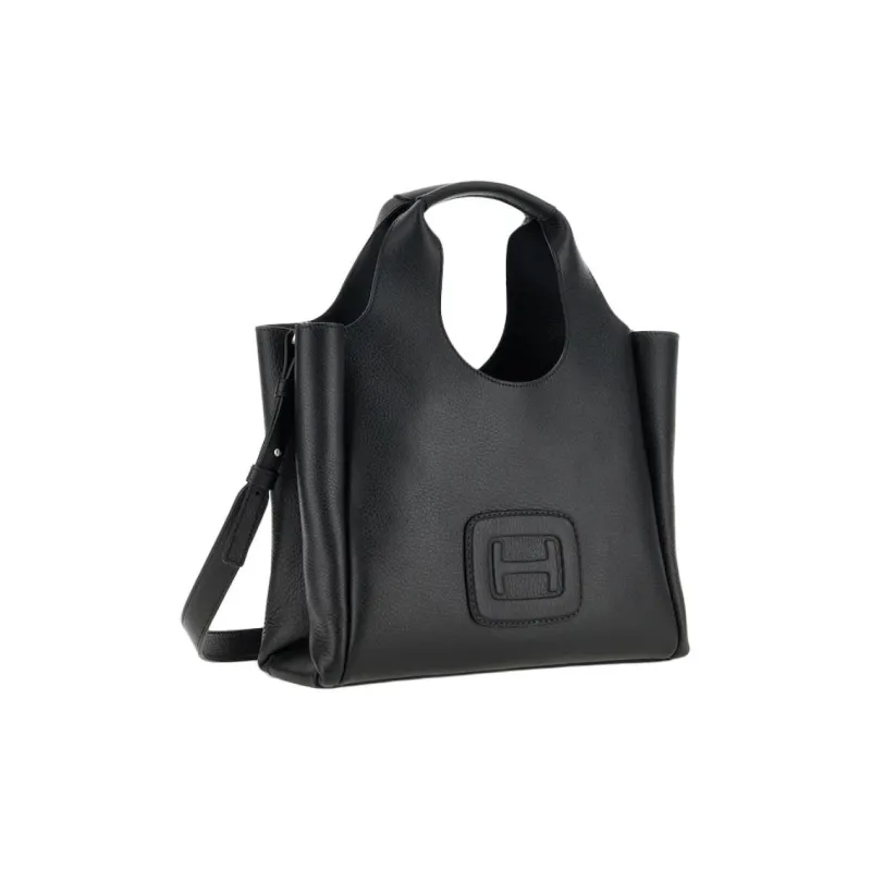 HOGAN H Bag Logo Embossed Small Top Handle Bag-1