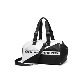 Pepsi Water Repellent Membrana Dermalis Gym Bag Luggage Bag Handbag Travel Bag Regular Unisex Black