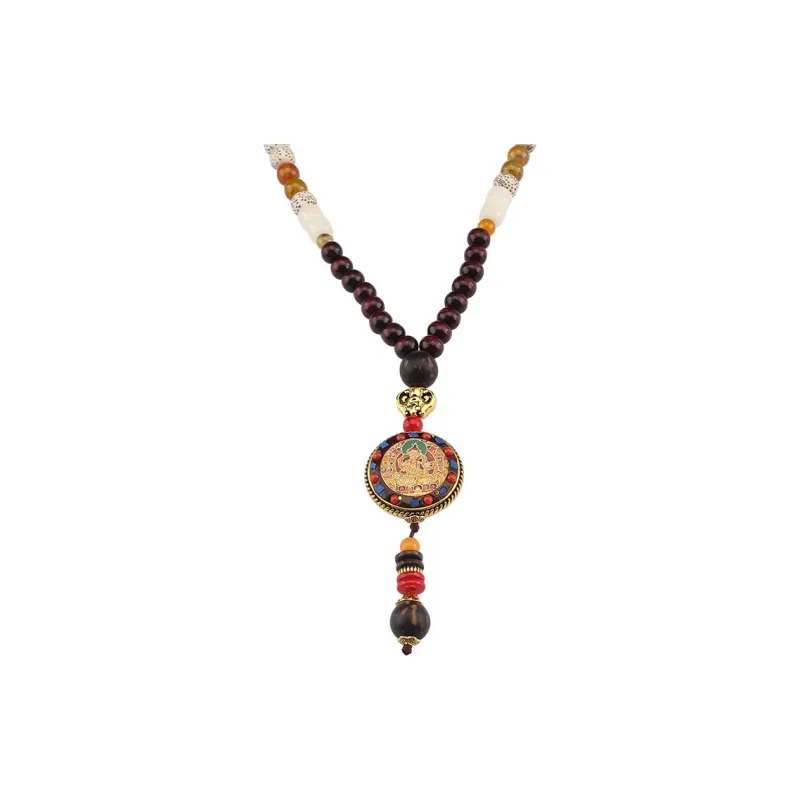 Fei Yu Sandalwood Necklaces Unisex-0