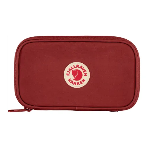 Fjallraven Kanken Polyester Wallet Unisex Ox Blood Red