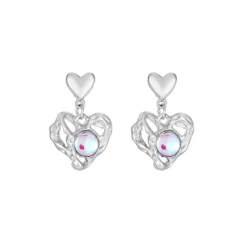 MISS XIA JWY S925 Silver Stud Earrings Women's