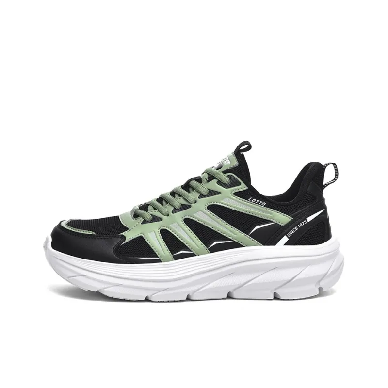 LOTTO Cushioning Anti Slip And Wear Resistant Low Top Outdoor Shoes Men's Green-0