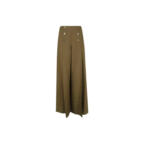 Polo Ralph Lauren Pleat Detailed Wide Leg Pants