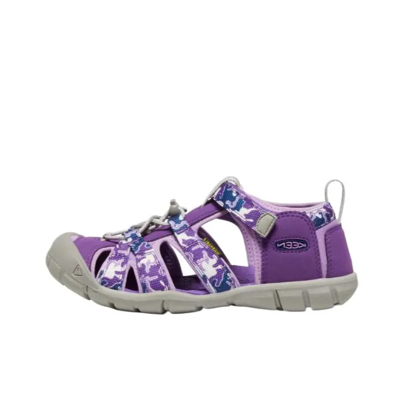KEEN Seacamp 2 Low-Top Children's Sandals Camouflage Purple Teenagers-0