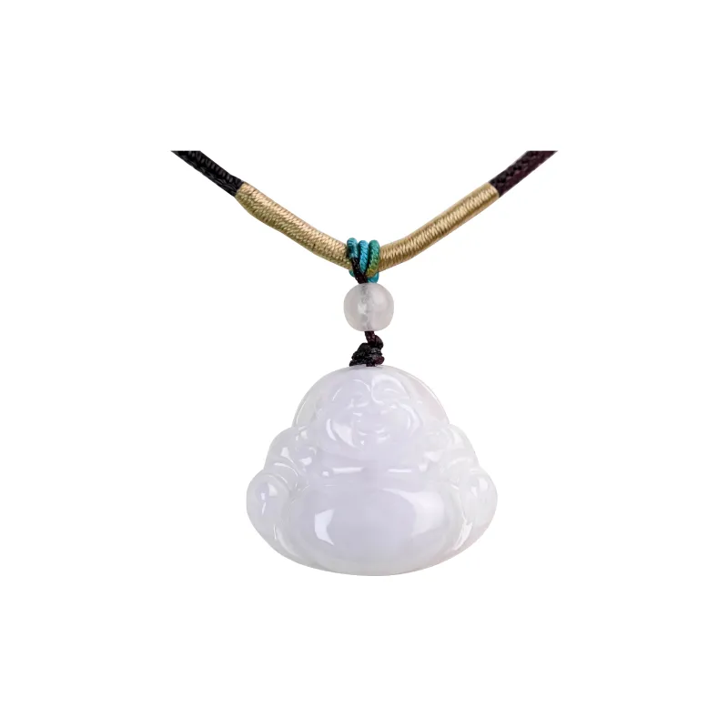 CUIYURIJI Glutinous Jade Jadeite Necklaces Women's-0
