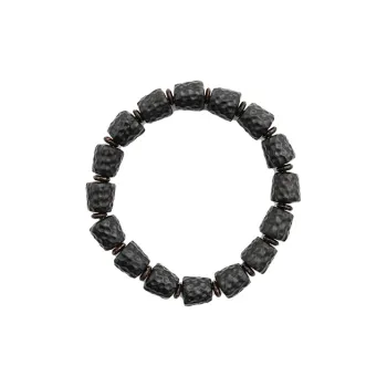 XIZITONGHUA Ebony Wooden Bracelets Unisex