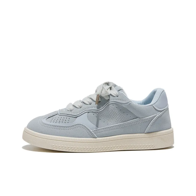 Little Red Man Non-slip Lightweight Low-Top Skateboard Shoes Women's-20