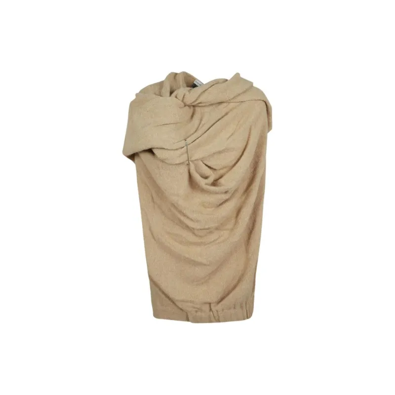 DRIES VAN NOTEN Ruched Detailed Knitted Top-1