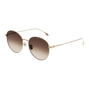 Paul Smith Plate Frame Round Sunglasses Unisex Gold