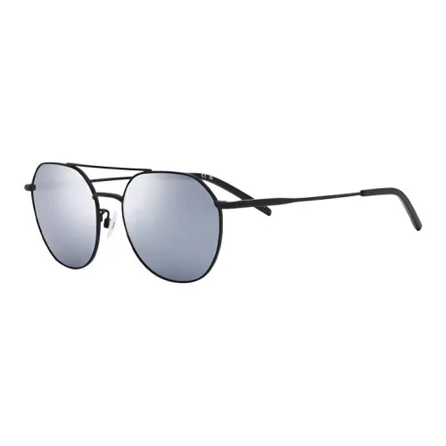 NAUTICA Metal Aviator Sunglasses Men's Black
