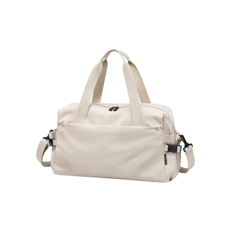 GOLF Fabric Travel Bag Regular Women's Apricot/Elegant Black-1