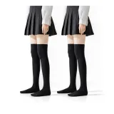 Black 2 Pack (over-The-Knee Socks 48cm)