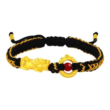 9i Gold Bracelet Unisex