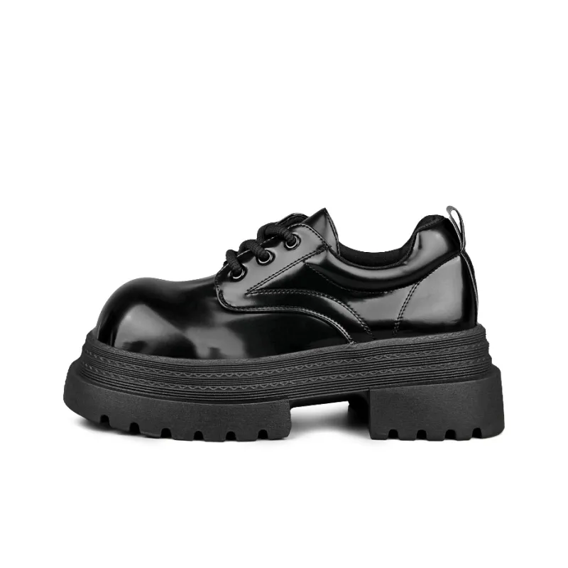 N6N8 Casual Single Shoes Chunky Heel Women's-8