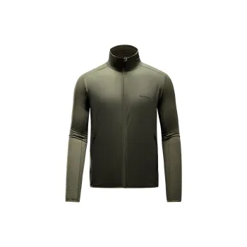 SALOMON Velvet feel Coat Men's Leaf Green