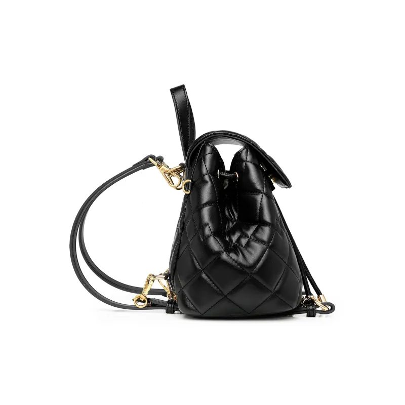 MESUCA Disney, Collaboration Disney Collection PU Backpack Regular Women's Black/White/Denim Blue-3