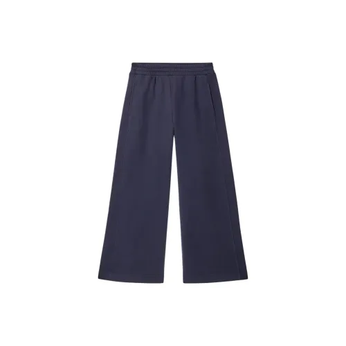 COS Knitted Sports Pants Women's Navy Blue