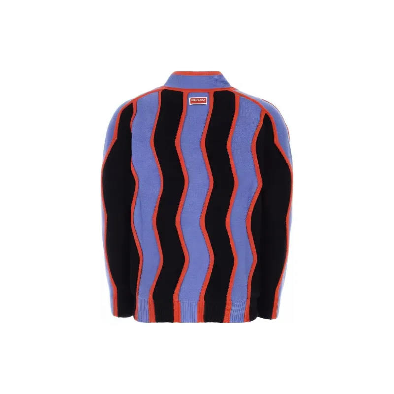 KENZO SS23 Sweater Men's Blue Black-1