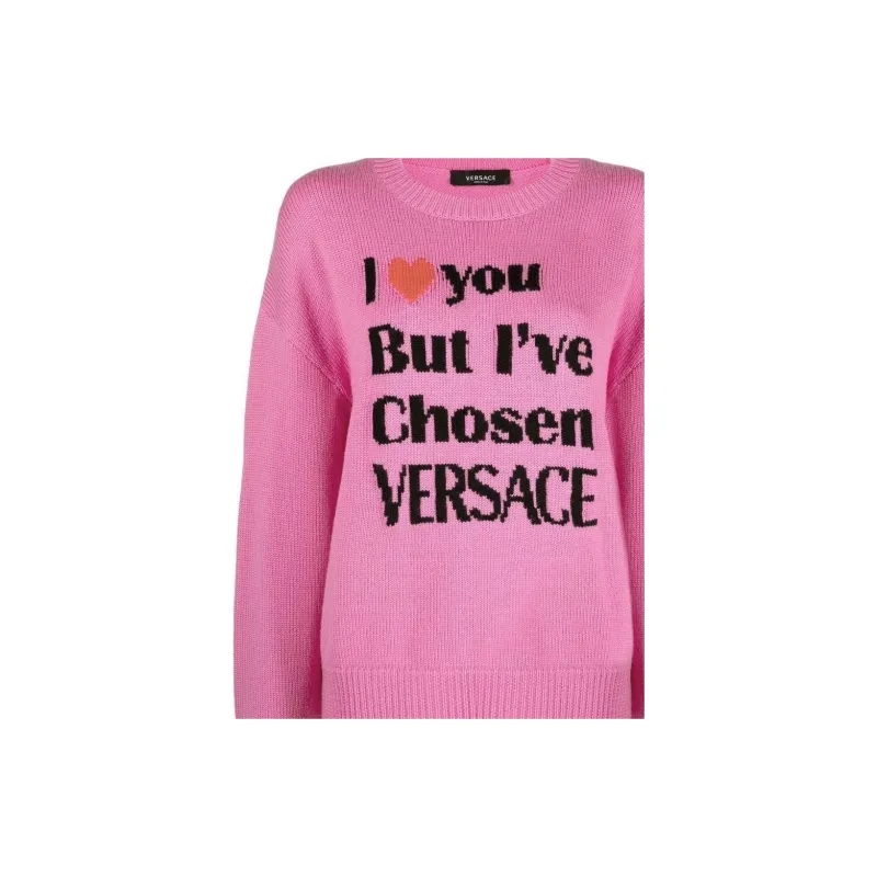 VERSACE FW22 Sweater Women's Pink-4