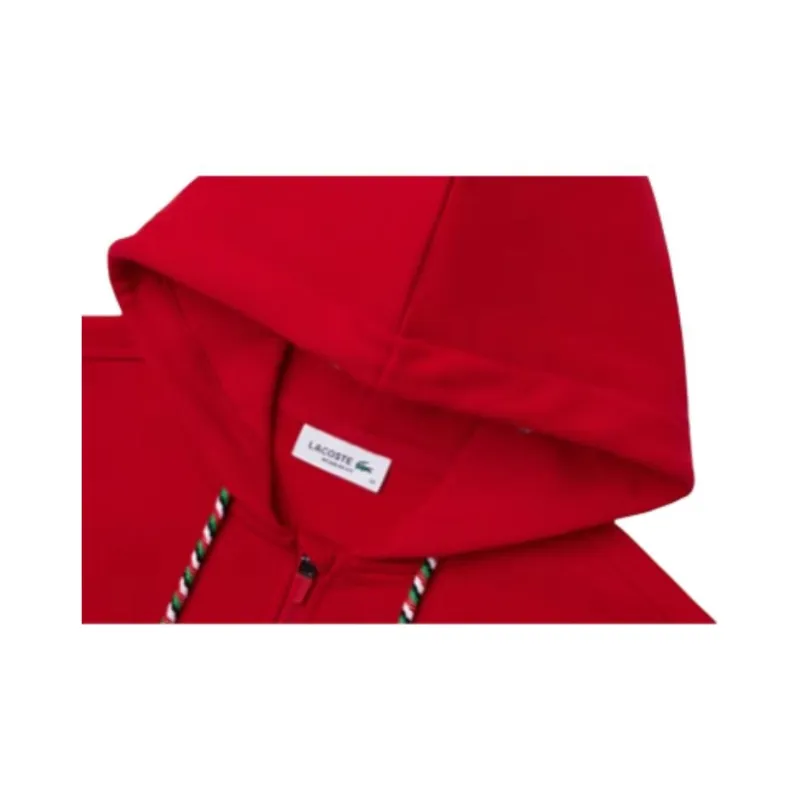 LACOSTE Auspicious Snake New Year Collection Sweatshirts Women's Red-2