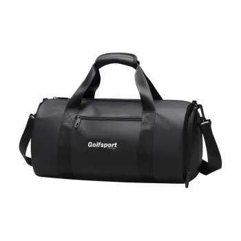 GOLF Fabric Travel Bag Large Size L Men's Black/Gray/White & Black
