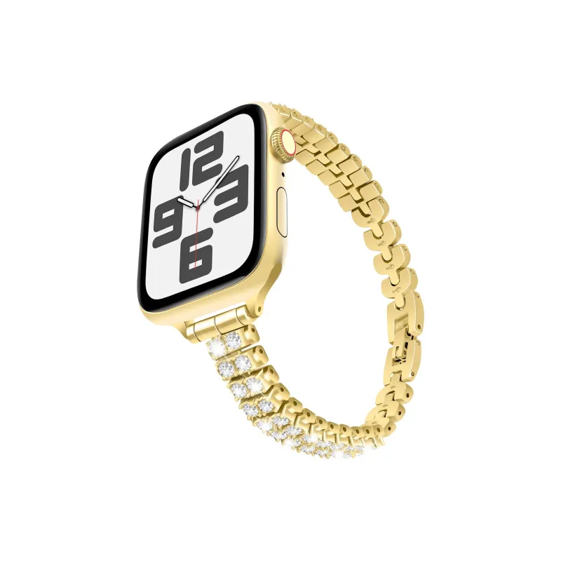 IWabcertoo Watch Band Apple Compatibility Diamond Material-3