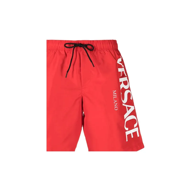 VERSACE Swimming Shorts Men Red-2